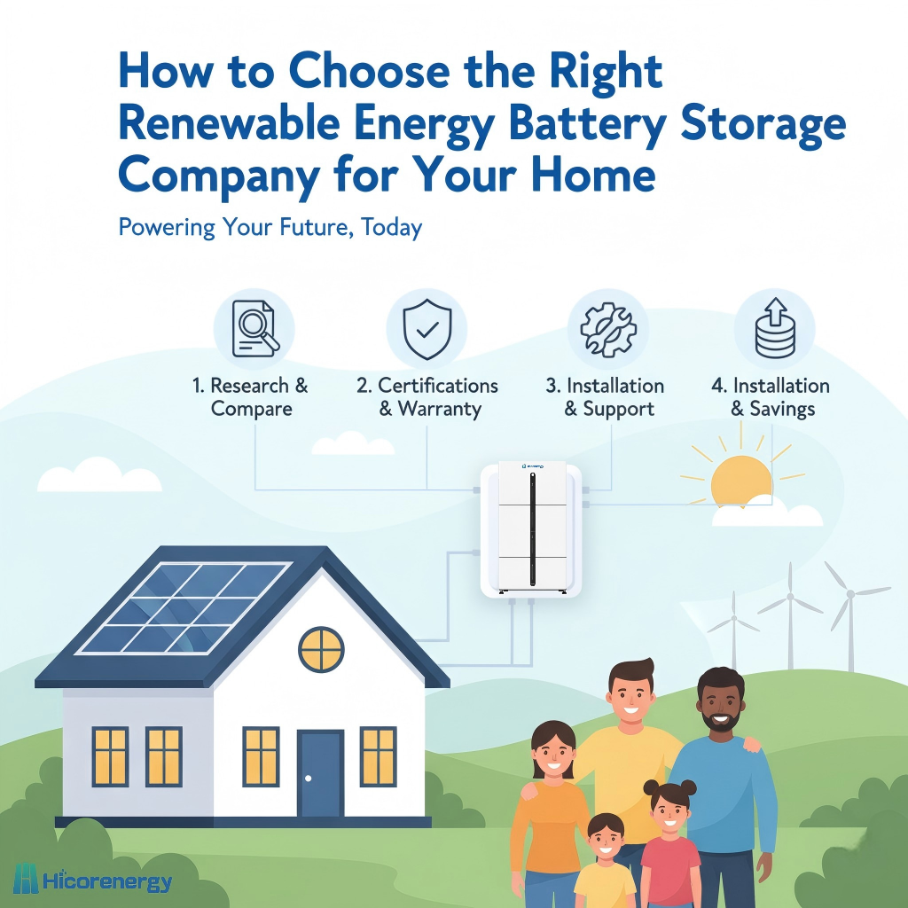 Renewable Energy Battery Storage Company